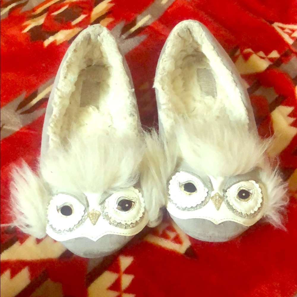 Kate Spade Owl slippers